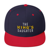 The King's Daughter Snapback Hat • Kisha Collection EternalChristianTees Navy/ Red